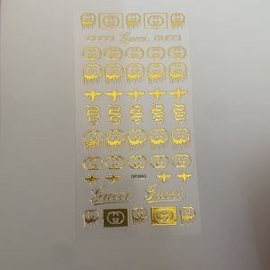 DESIGNER NAIL STICKERS/ LIMITED EDITION